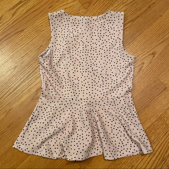 Peplum polka dot Top - Picture 3 of 6